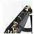 Borsa a mano Salvatore Ferragamo in pelle 2 in 1 nera e dorata Auth 152197 Nero D'oro - vista 6