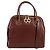 Borsa a mano Salvatore Ferragamo in pelle 2 in 1 marrone oro Auth 151957
