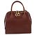 Borsa a mano Salvatore Ferragamo in pelle 2 in 1 marrone oro Auth 151957 - vista 2