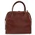 Borsa a mano Salvatore Ferragamo in pelle 2 in 1 marrone oro Auth 151957 - vista 3