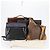 Borsa a Spalla Salvatore Ferragamo Burberry in Pelle 4 Pezzi Nero Marrone Auth bs30527 - vista 26