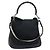 Bolsa de Ombro em Lona GG Gucci Bamboo 2way Preta Prata 001 4095 Auth ep11959 Preto