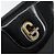 Borsa a Mano GUCCI Smalto Nero Oro Auth ep11740 D'oro - vista 14