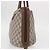 Gucci Borsa Boston GG Plus Supreme in PVC beige e oro Auth ep11970 D'oro - vista 5