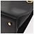 Borsa a Spalla Gancini in Pelle Nera e Oro Salvatore Ferragamo Auth 150293 Nero D'oro - vista 13