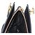 Borsa a Spalla Gancini in Pelle Nera e Oro Salvatore Ferragamo Auth 150293 Nero D'oro - vista 18