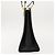 Borsa a Spalla Gancini in Pelle Nera e Oro Salvatore Ferragamo Auth 150293 Nero D'oro - vista 4