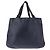 Borsa Tote Vala in pelle blu navy e oro Auth 145957 di Salvatore Ferragamo D'oro - vista 2
