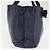 Borsa Tote Vala in pelle blu navy e oro Auth 145957 di Salvatore Ferragamo D'oro - vista 4