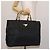 PRADA Borsa a mano in nylon metal nero oro Auth ti3459 D'oro - vista 23