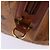 Borsa Boston MCM Logogram Vicetos in pelle PVC marrone e oro Auth gh902 D'oro - vista 10