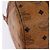 Borsa Boston MCM Logogram Vicetos in pelle PVC marrone e oro Auth gh902 D'oro - vista 15
