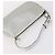 Borsa Salvatore Ferragamo Tela Smaltata Pelle 7Set Nero Marrone Auth bs29709 - vista 29