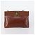 Borsa Salvatore Ferragamo Tela Smaltata Pelle 7Set Nero Marrone Auth bs29709 - vista 32
