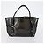 Borsa Salvatore Ferragamo Tela Smaltata Pelle 7Set Nero Marrone Auth bs29709 - vista 8