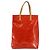 LOUIS VUITTON Monogram Vernis Reade MM Borsa a Mano Rossa M91086 LV Auth gh954 Rosso - vista 13