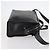 Borsa a mano FENDI in pelle 2 in 1 nera Auth bs29449 Nero - vista 3