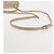 Borsa a Spalla Chain Vala in Pelle Salvatore Ferragamo 2 in 1 Rosa Oro Auth 144333 - vista 8
