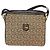 Céline Borsa a Spalla Celine C Sulky in Tela Marrone Oro Auth 145471 D'oro - vista 13