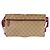 GUCCI GG Canvas Sherry Line Bauchtasche Beige Rosa Silber 28566 Auth 144532 Pink - Ansicht 2