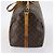 LOUIS VUITTON Borsa Boston Monogram Keepall Bandoulière 60 M41412 LV Auth 144769 Monogramma - vista 3