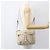 Borsa a Spalla PRADA Nylon Beige Argento Autentica 151497 - vista 28