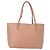 FENDI Selleria Mini Tote Tasche aus Leder Beige Silber Auth am9906 - Ansicht 3