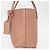 FENDI Selleria Mini Tote Tasche aus Leder Beige Silber Auth am9906 - Ansicht 4