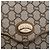 Borsa a spalla GUCCI GG Plus Supreme PVC Beige Oro Auth ep11969 D'oro - vista 17