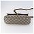 Borsa a spalla GUCCI GG Plus Supreme PVC Beige Oro Auth ep11969 D'oro - vista 5