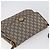 Borsa a spalla GUCCI GG Plus Supreme PVC Beige Oro Auth ep11969 D'oro - vista 6