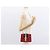 GUCCI Borsa a Spalla Sylvie Sherry Line in Pelle Rossa e Oro 431666 Auth ar13813 Rosso D'oro - vista 23