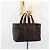 Hermès HERMES Akapu Luco MM Borsa a Mano Nylon Marrone Scuro Auth ar13784 - vista 21