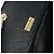 Borsa a spalla in tela a nido d'ape PVC nera e oro Auth BA8205 Christian Dior Nero D'oro - vista 16