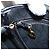 Borsa a spalla in tela a nido d'ape PVC nera e oro Auth BA8205 Christian Dior Nero D'oro - vista 21
