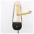 Borsa a spalla in tela a nido d'ape PVC nera e oro Auth BA8205 Christian Dior Nero D'oro - vista 23