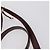 CARTIER Must Line Borsa Clutch in Pelle 4 Set Bordeaux Oro Auth bs30524 - vista 20
