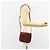 Cartier Borsa a spalla Must Line in pelle Bordeaux oro Auth BA7526 D'oro Bordò - vista 19
