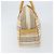 Borsa a mano BURBERRY in tela e pelle bianca e argento Auth bs30764 Bianco - vista 3