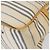 Borsa a mano BURBERRY in tela e pelle bianca e argento Auth bs30764 Bianco - vista 9