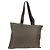 PRADA Tote Bag aus Nylon Khaki Silber authentisch 148428