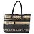 CHANEL Borsa Tote Central Station PVC Tela Nera Argento CC Auth 152594 Nero - vista 2