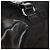 PRADA Backpack Nylon Leather Black Silver Auth 150778 Silvery - view 19