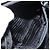 PRADA Backpack Nylon Leather Black Silver Auth 150778 Silvery - view 29