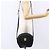 Céline Borsa a Spalla CELINE in Pelle Nera Oro Auth 152953 Nero D'oro - vista 23