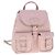 LOUIS VUITTON Monogram Empreinte Backup Rucksack Rosa M47074 LV Auth 91596SM Pink