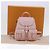 LOUIS VUITTON Monogram Empreinte Backup Rucksack Rosa M47074 LV Auth 91596SM Pink - Ansicht 12