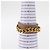 Bracciale in pelle beige FENDI Auth kk598 - vista 11
