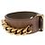 Bracciale in pelle beige FENDI Auth kk598 - vista 5