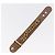 Bracciale in pelle beige FENDI Auth kk598 - vista 7